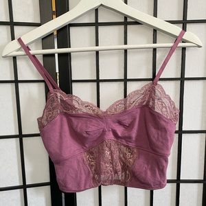 Free People Lace Crop Top Bandeau